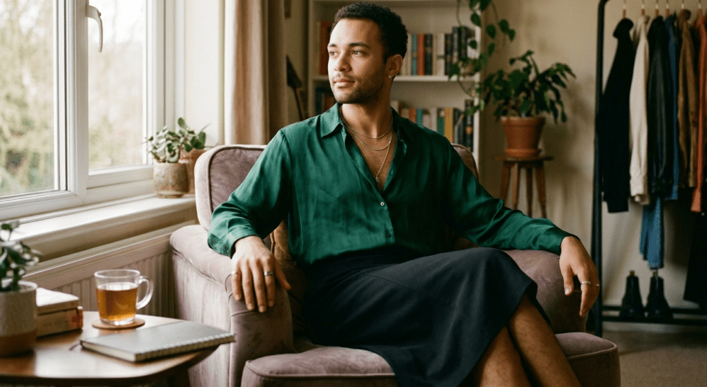 Men dressed as women