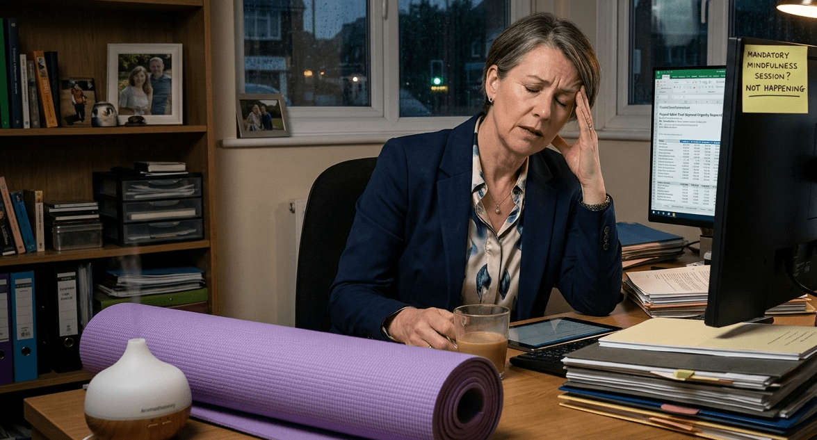 Why relaxation fails high performers